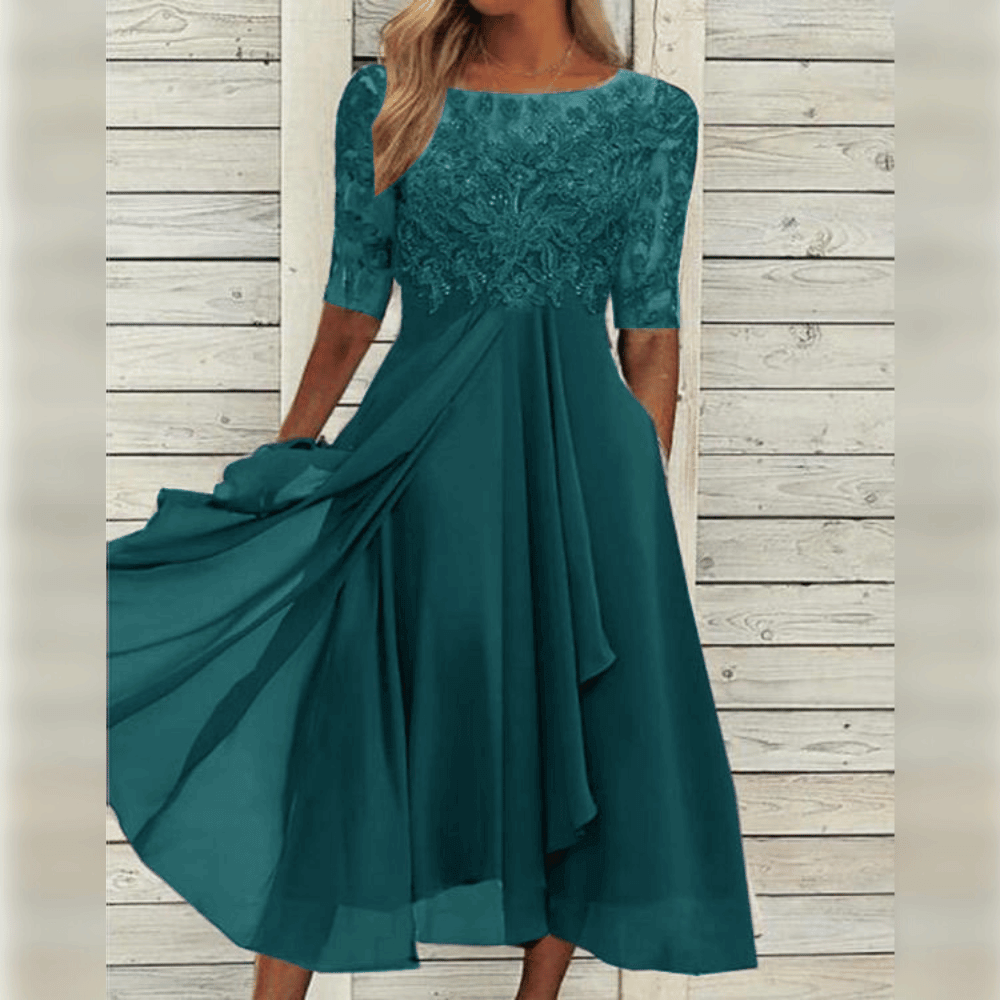 Stylish Comfortable Dress | Elegant Design, Easy Care & Ideal for Weddings and Cocktail Parties