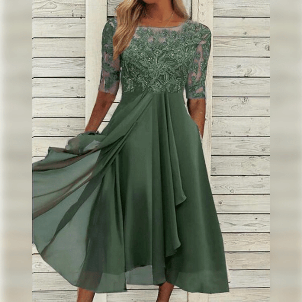 Stylish Comfortable Dress | Elegant Design, Easy Care & Ideal for Weddings and Cocktail Parties