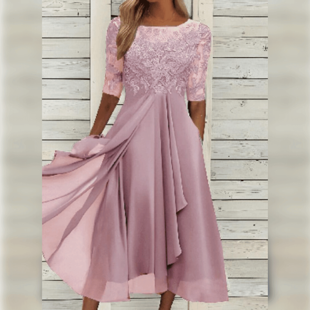 Stylish Comfortable Dress | Elegant Design, Easy Care & Ideal for Weddings and Cocktail Parties