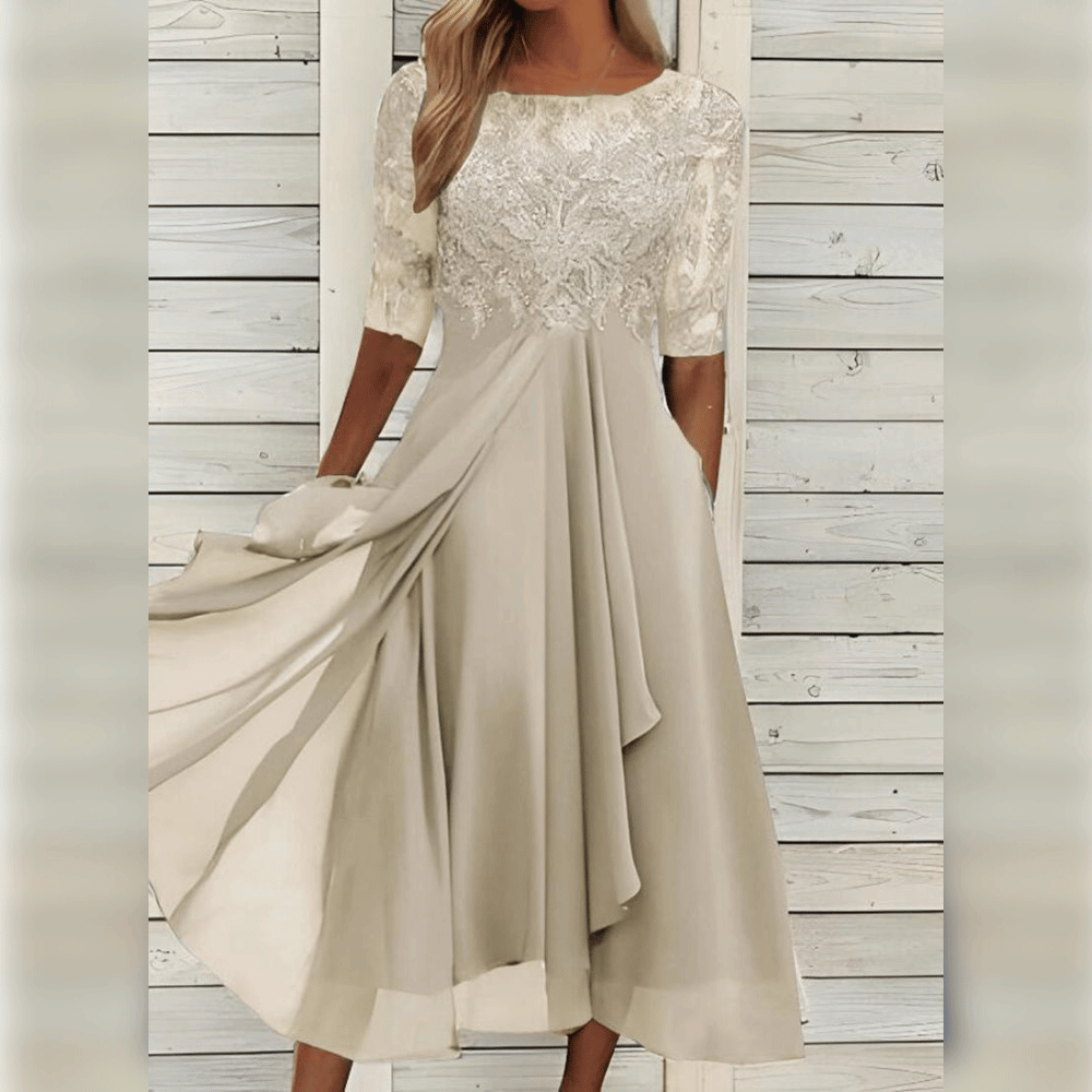 Stylish Comfortable Dress | Elegant Design, Easy Care & Ideal for Weddings and Cocktail Parties