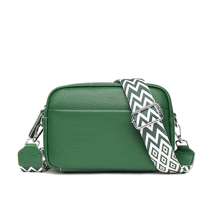 Genuine Leather Bag | Durable First-Layer Cowhide with Soft Polyester-Cotton Lining for Daily Use and Business Occasions