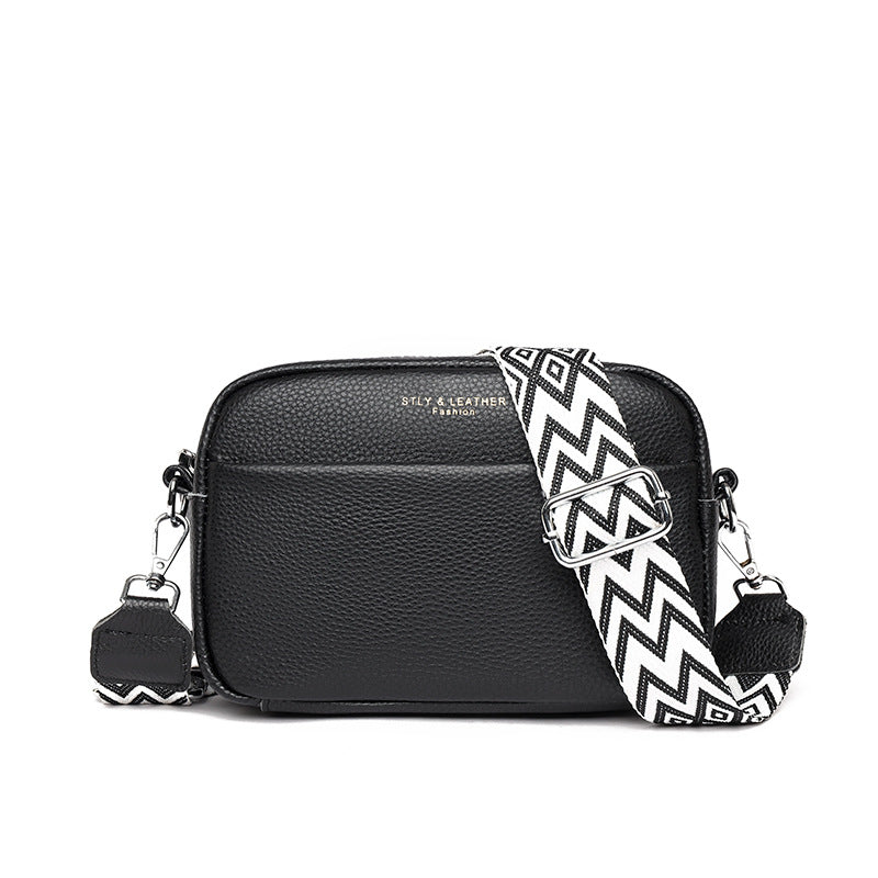Genuine Leather Bag | Durable First-Layer Cowhide with Soft Polyester-Cotton Lining for Daily Use and Business Occasions