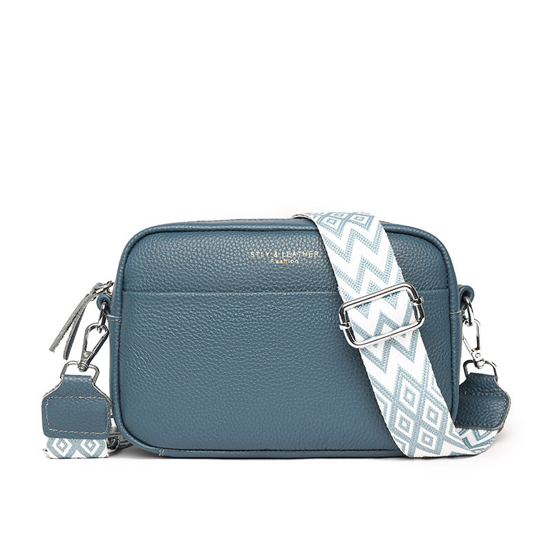 Genuine Leather Bag | Durable First-Layer Cowhide with Soft Polyester-Cotton Lining for Daily Use and Business Occasions