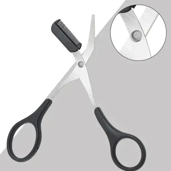 Eyebrow Scissors | High-Precision Stainless Steel Blades & Ergonomic Design for Perfectly Shaped Eyebrows
