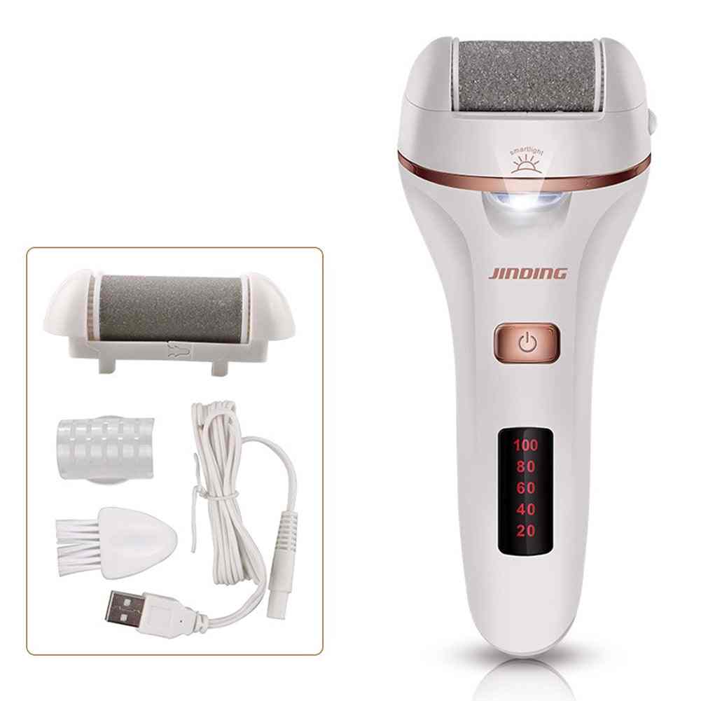 Rechargeable Electric Foot Callus Remover | Ergonomic, USB Rechargeable & Ideal for Smooth Feet at Home