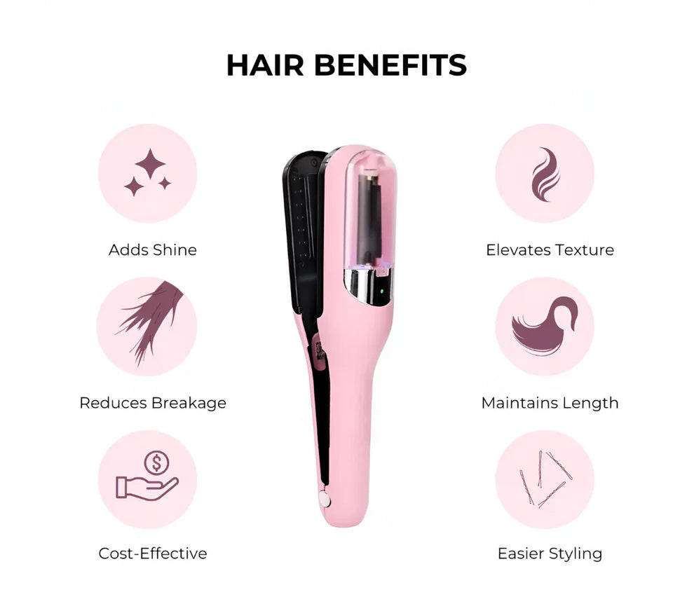 SplitEnd Pro V2™ | Professional Split Ends Trimmer | Ergonomic Design for Healthy Hair Maintenance at Home or Salon