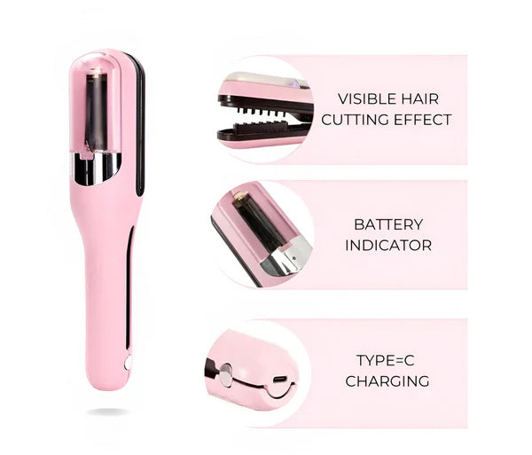 SplitEnd Pro V2™ | Professional Split Ends Trimmer | Ergonomic Design for Healthy Hair Maintenance at Home or Salon