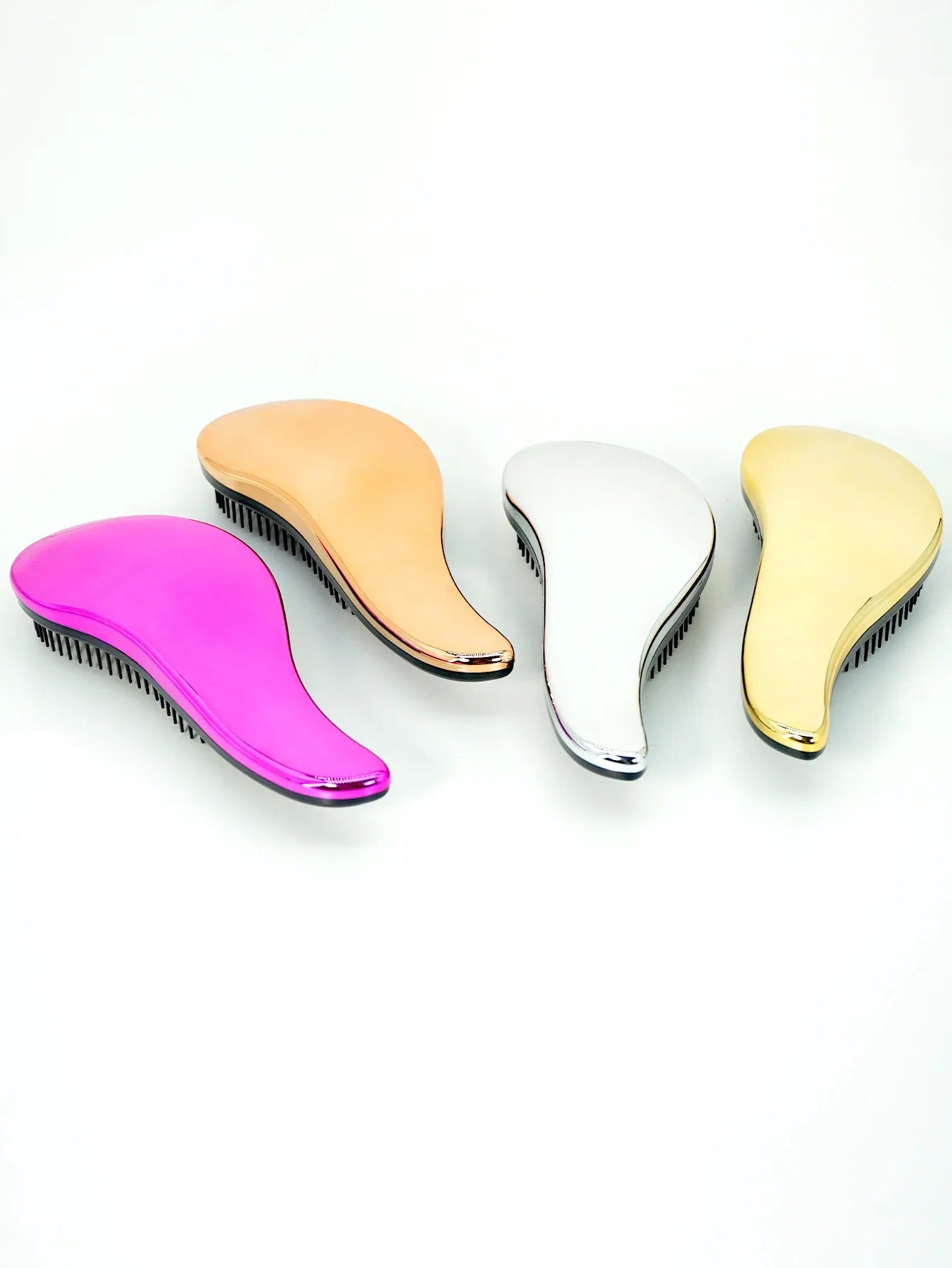 Women's Curly Hair Comb - Anti-Knotting, Portable Anti-Static Massage Brush for Smooth Styling