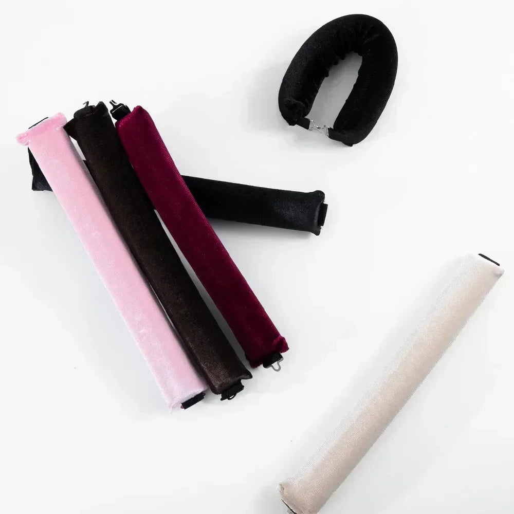 Heatless Hair Curlers Set - Flexible Soft Curling Rods & Headband for Effortless Curls While Sleeping