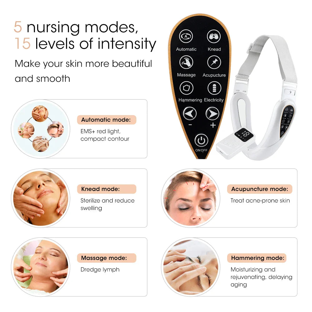 Slimara™ | Face Slimming Lifting Device Massager for Skin Rejuvenation & Double Chin Reduction