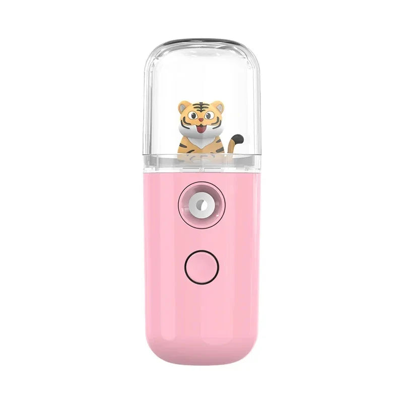MysticMist™ | Mini USB Facial Steamer & Nebulizer | 30ML Hydrating Nano Spray for Moisturizing Skin Care & Beauty Treatment