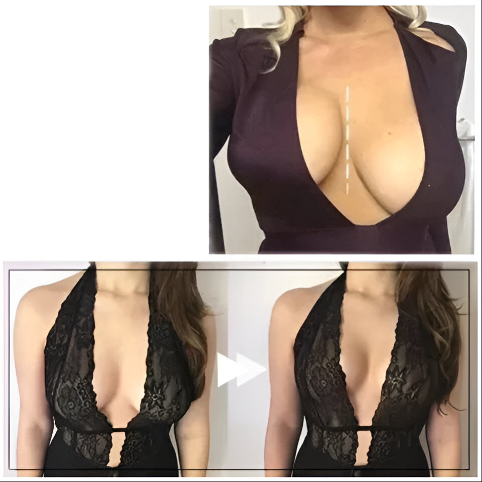 Adhesive Push-Up Bra | Invisible, Skin-Friendly Silicone & Comfortable for Backless Dresses