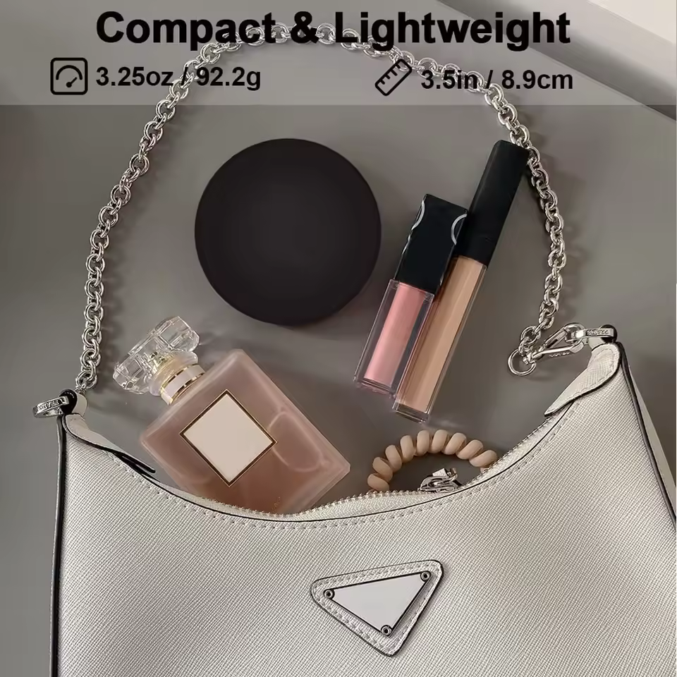 LED Makeup Mirror with 10x Magnification | Adjustable Brightness & Ideal for Beauty Routines