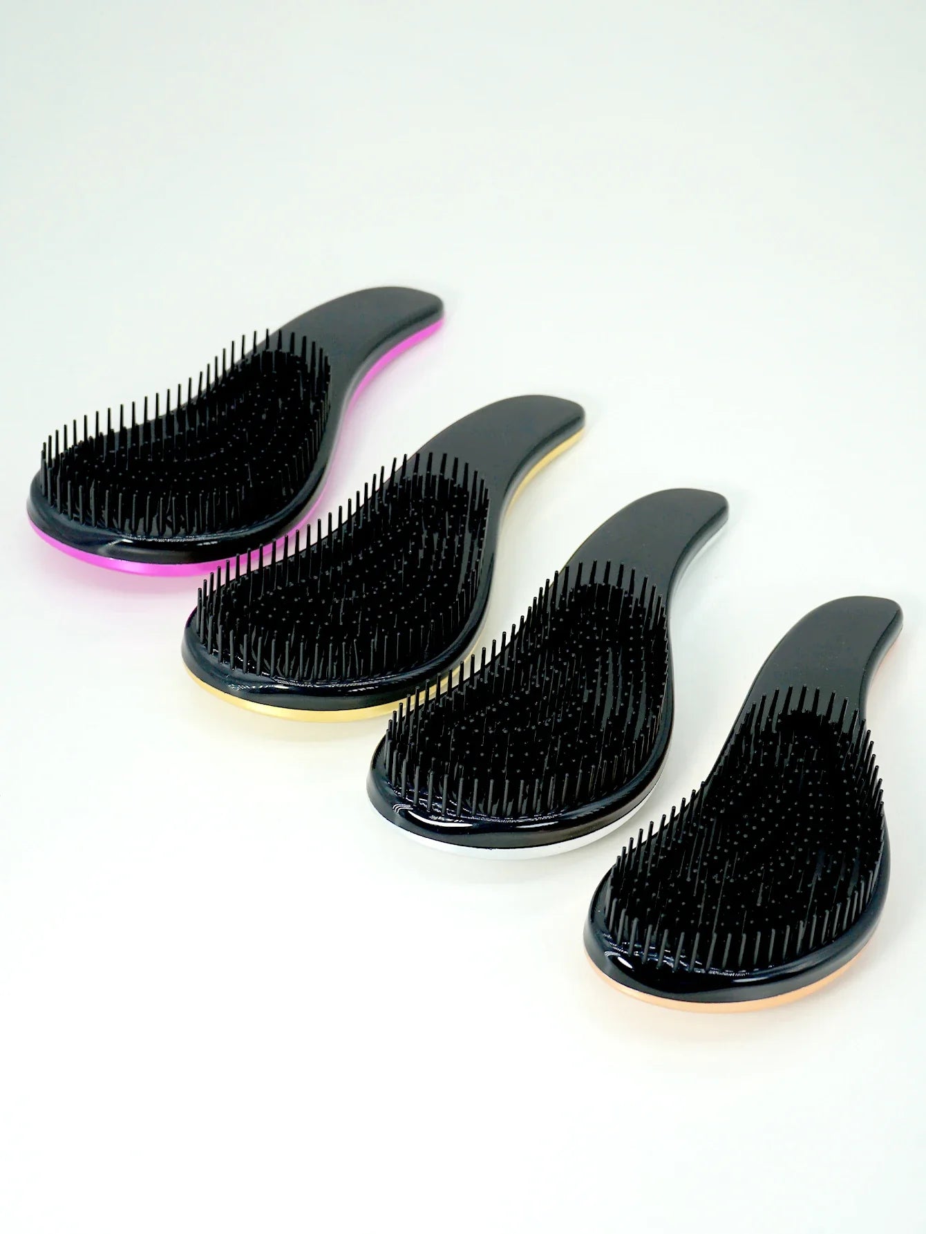 Women's Curly Hair Comb - Anti-Knotting, Portable Anti-Static Massage Brush for Smooth Styling