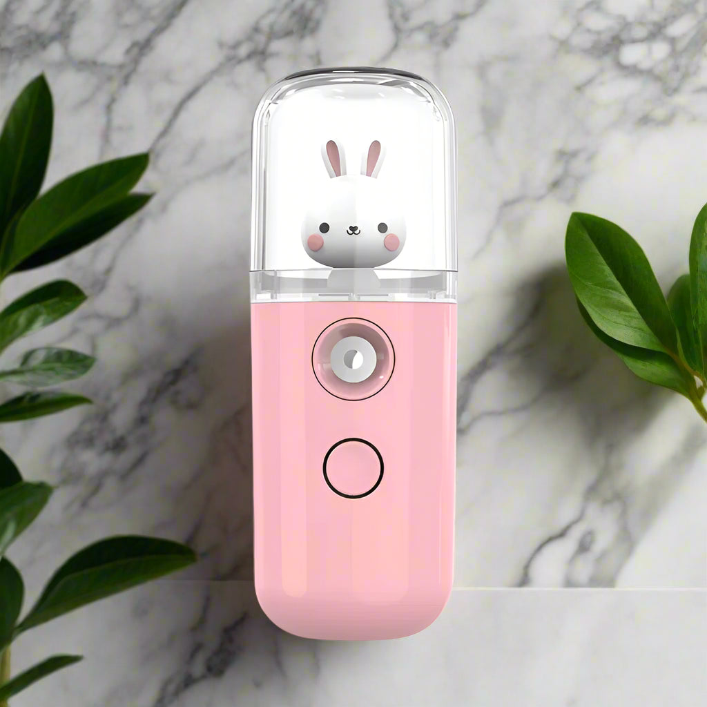 MysticMist™ | Mini USB Facial Steamer & Nebulizer | 30ML Hydrating Nano Spray for Moisturizing Skin Care & Beauty Treatment