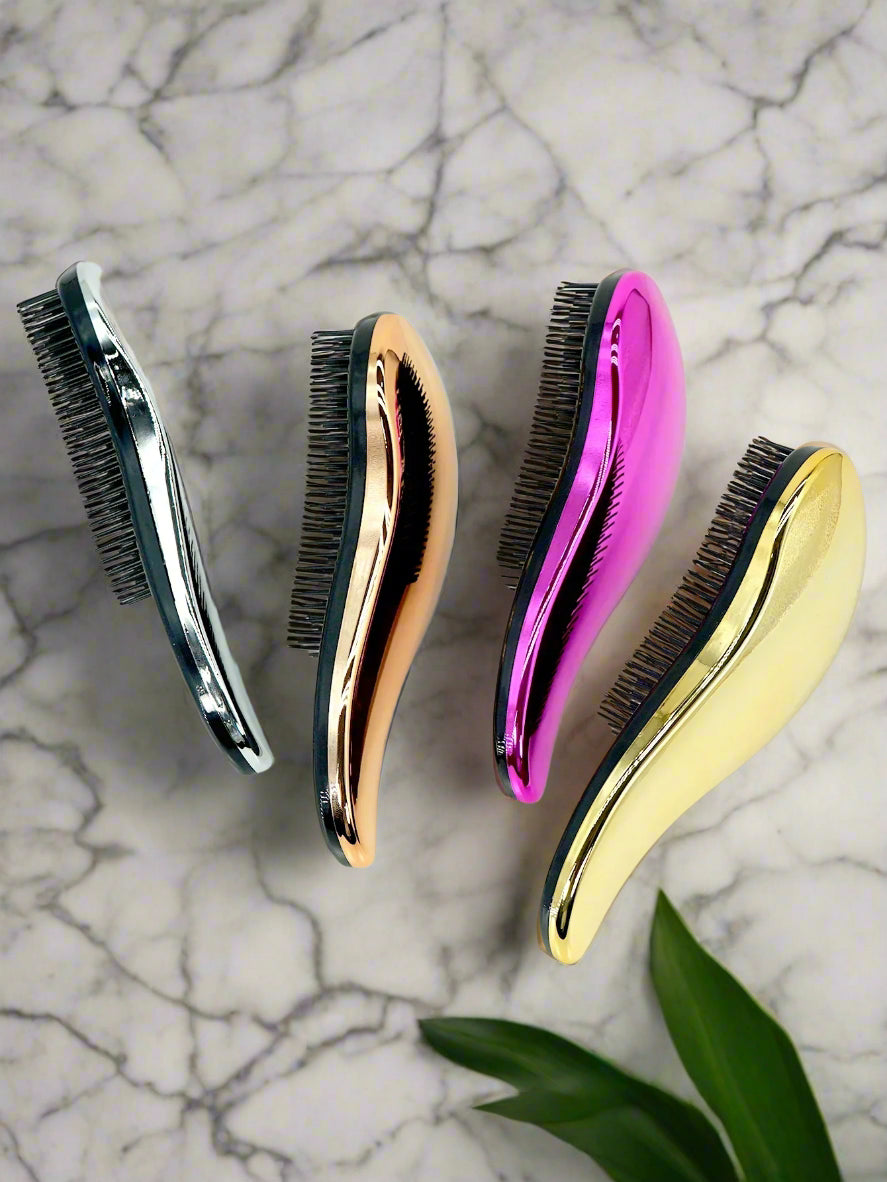 Women's Curly Hair Comb - Anti-Knotting, Portable Anti-Static Massage Brush for Smooth Styling