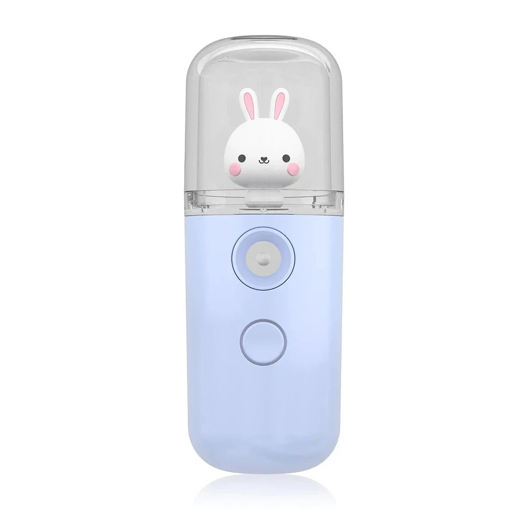 MysticMist™ | Mini USB Facial Steamer & Nebulizer | 30ML Hydrating Nano Spray for Moisturizing Skin Care & Beauty Treatment