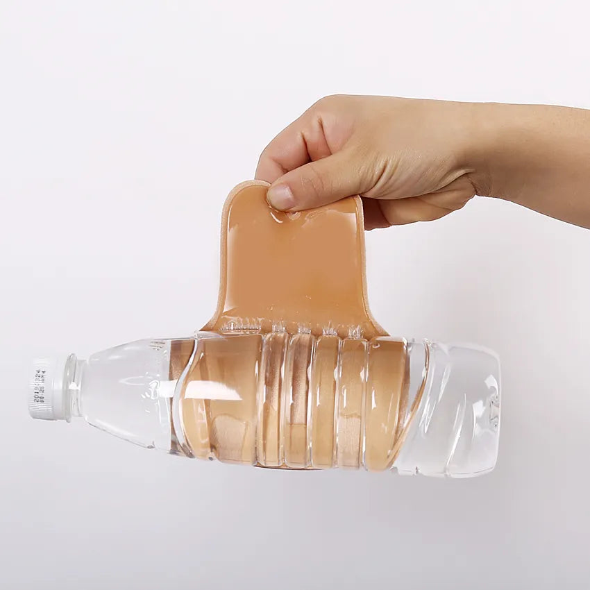 Adhesive Push-Up Bra | Invisible, Skin-Friendly Silicone & Comfortable for Backless Dresses