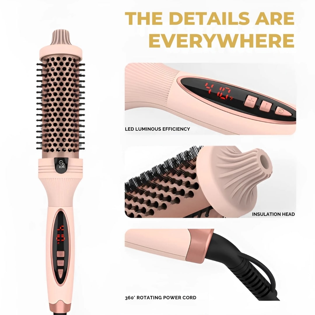 Thermal Hair Brush | Salon-Quality Blowouts for Smooth, Frizz-Free Styling at Home