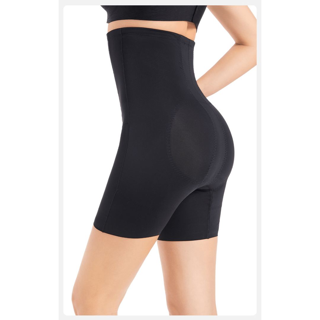 Anti-Rolling Tummy Tucker High Waisted Shaper Shorts for Women - Comfortable Control Shapewear