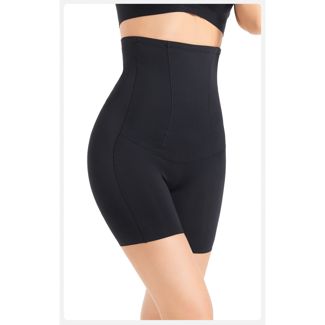 Anti-Rolling Tummy Tucker High Waisted Shaper Shorts for Women - Comfortable Control Shapewear