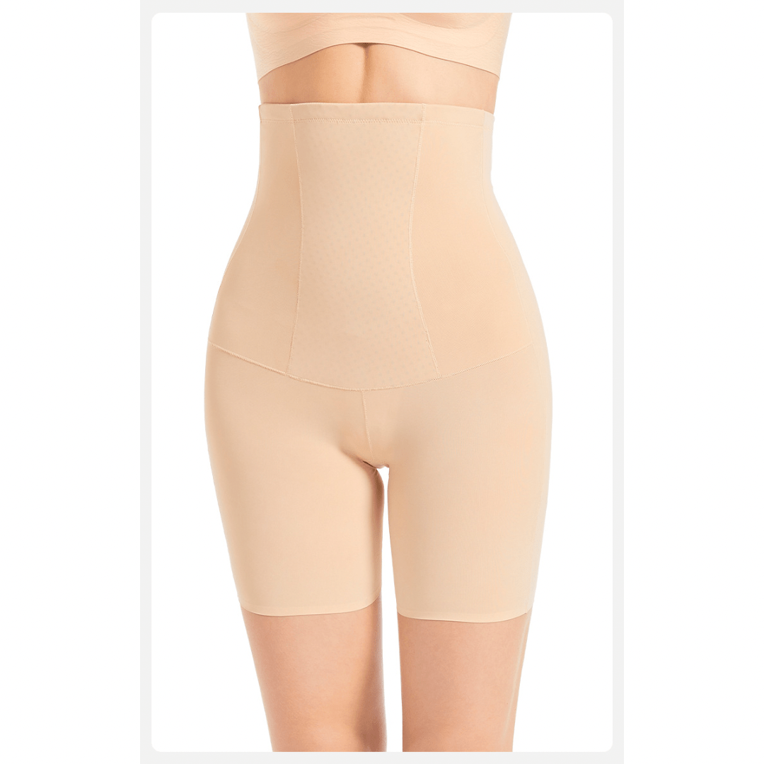 Anti-Rolling Tummy Tucker High Waisted Shaper Shorts for Women - Comfortable Control Shapewear