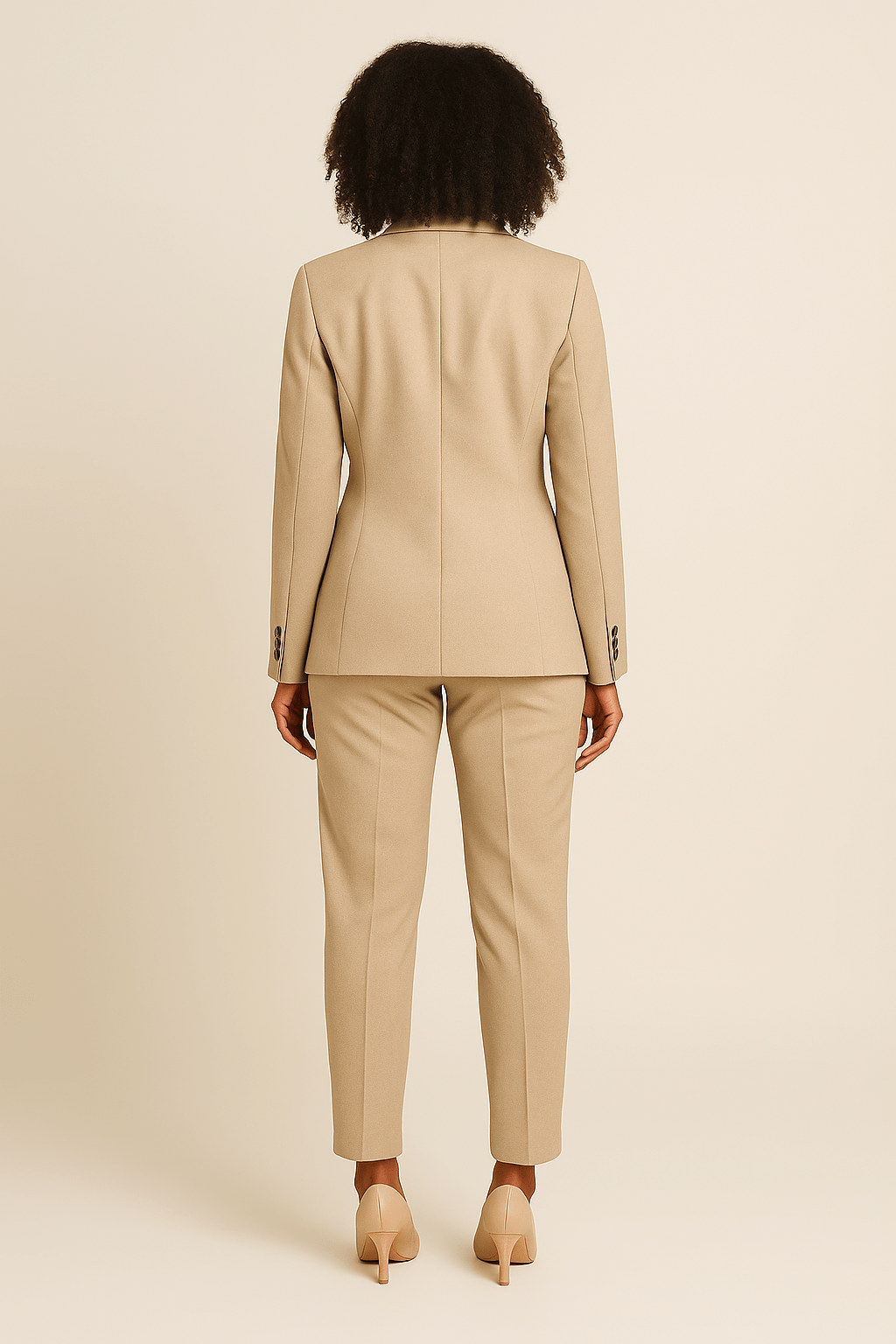Two-Piece Blazer and Trouser Set for Women – Tailored Fit, Smart Office Wear, Available in Multiple Sizes