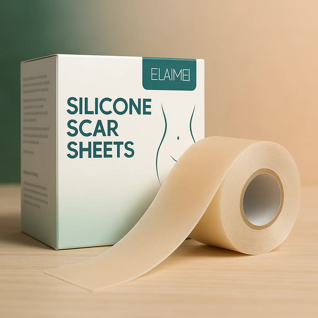 Reusable Silicone Scar Reduction Sheets - Medical Grade Silicone for Effective Scar Treatment and Healing