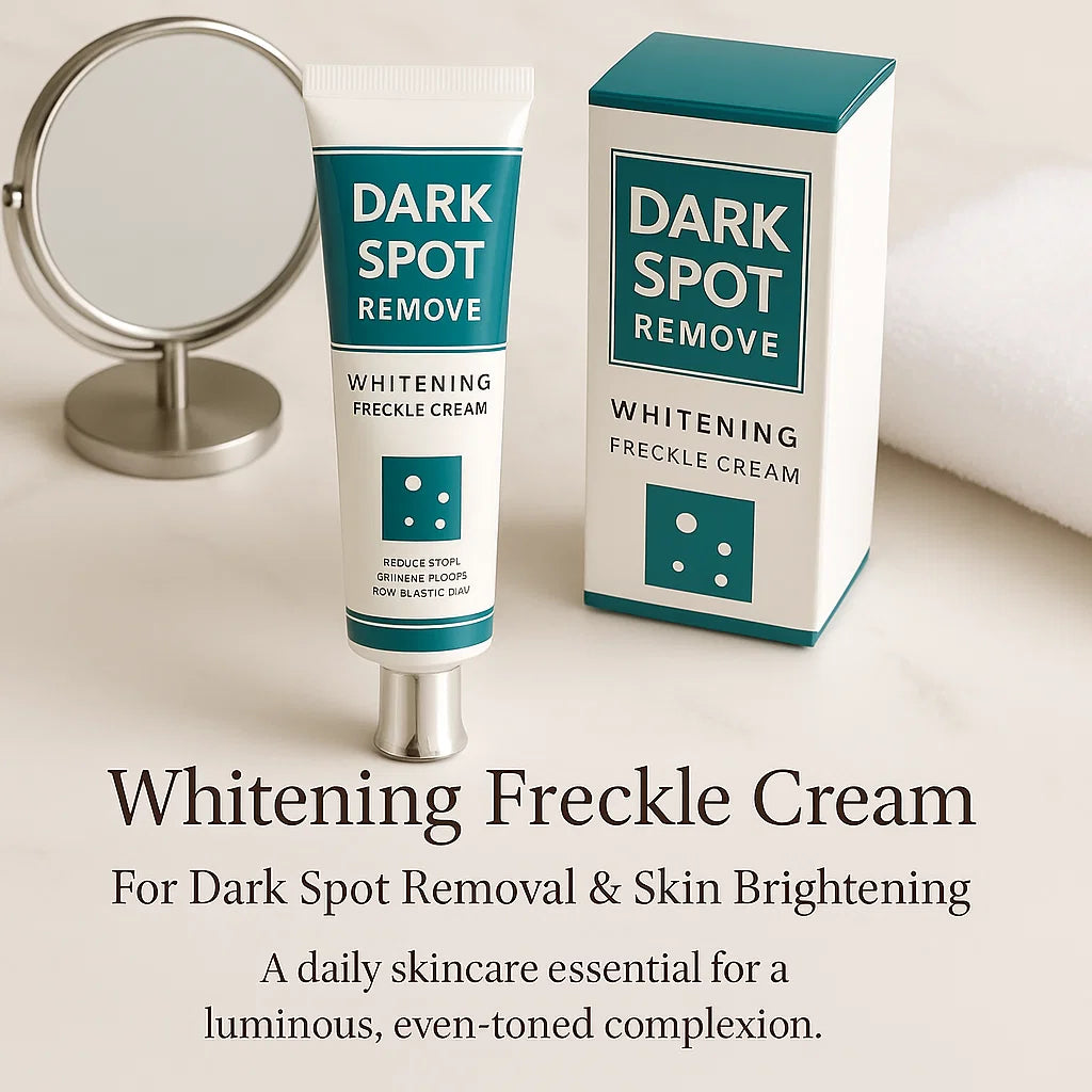 Whitening Freckle Cream for Dark Spot Removal and Skin Brightening - Effective Treatment for Hyperpigmentation and Uneven Skin Tone