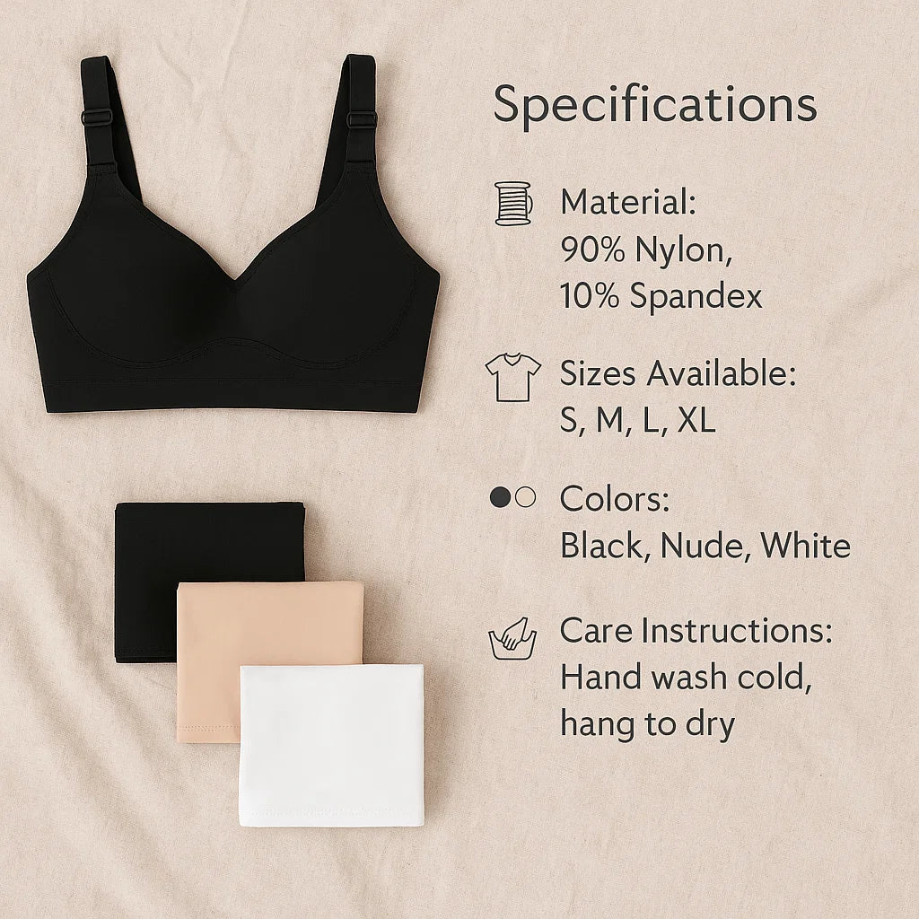 Magic Deep Cut Fat Hiding Bra | Supportive, Wide Band for All-Day Comfort and Confidence
