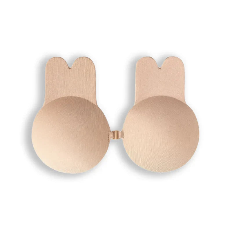 Adhesive Push-Up Bra | Invisible, Skin-Friendly Silicone & Comfortable for Backless Dresses