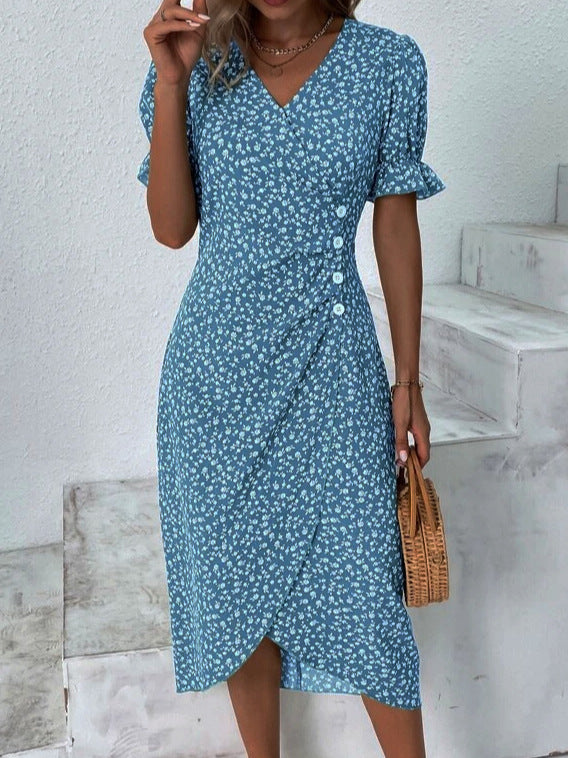 Women's Summer Dress - Lightweight Cotton Casual Dress for Women Ideal for Warm Weather - Available in Various Sizes