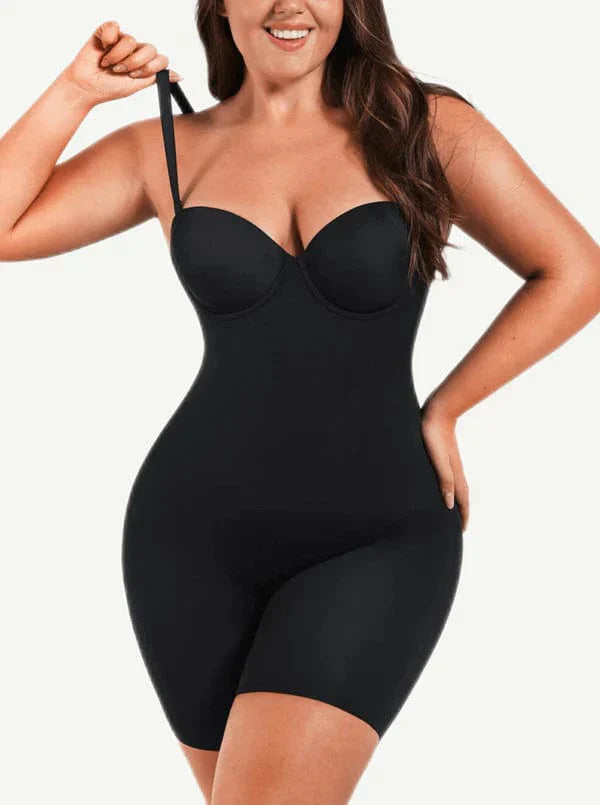 Tummy Control Compression Shapewear Bodysuit for Women - Body Shaper, Slimming, High Waist