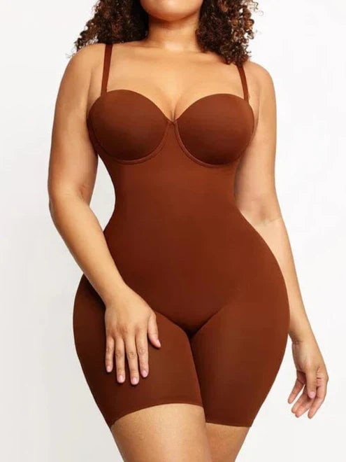 Tummy Control Compression Shapewear Bodysuit for Women - Body Shaper, Slimming, High Waist