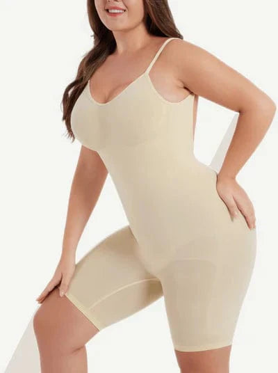 Low Back Tummy Control Shapewear Bodysuit for Women - Comfortable, Body Shaping Underwear