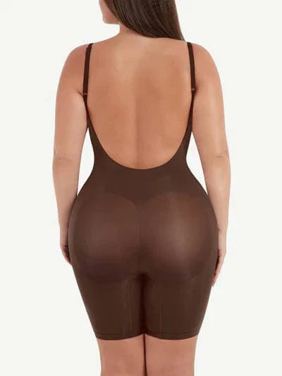 Low Back Tummy Control Shapewear Bodysuit for Women - Comfortable, Body Shaping Underwear
