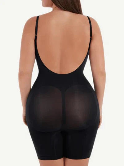 Low Back Tummy Control Shapewear Bodysuit for Women - Comfortable, Body Shaping Underwear