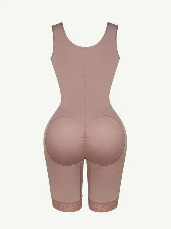 High Support Tummy Control Shapewear Bodysuit | Full Coverage Bra, Convenient Crotch Design & Ideal for Postpartum Recovery
