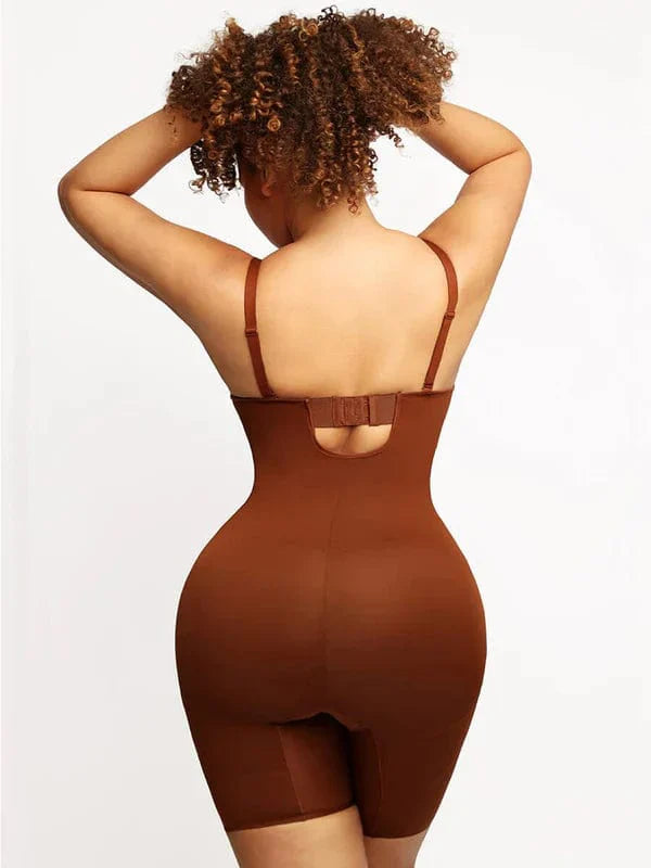 Tummy Control Compression Shapewear Bodysuit for Women - Body Shaper, Slimming, High Waist