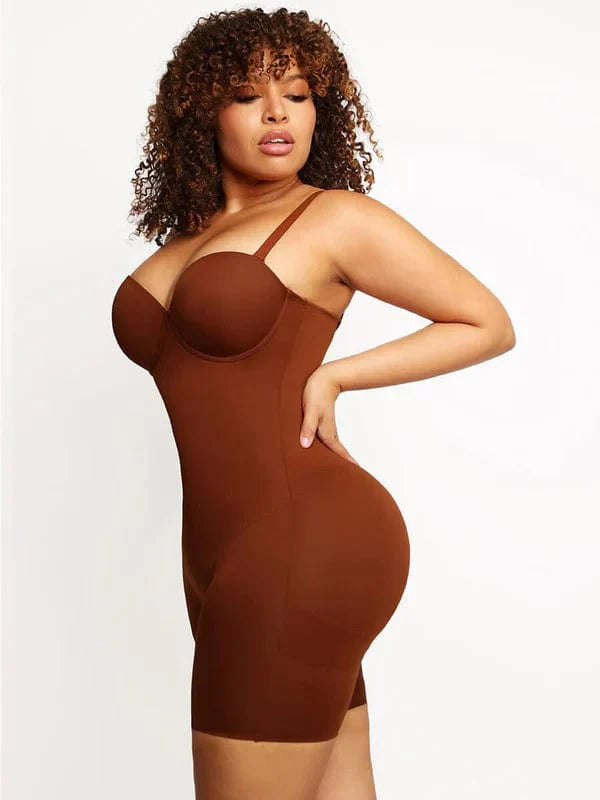 Tummy Control Compression Shapewear Bodysuit for Women - Body Shaper, Slimming, High Waist