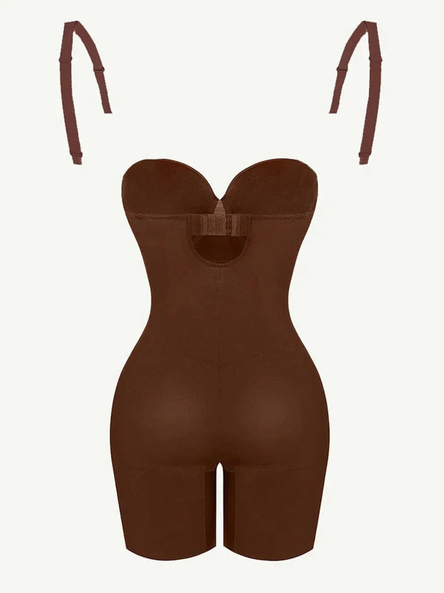 Tummy Control Compression Shapewear Bodysuit for Women - Body Shaper, Slimming, High Waist