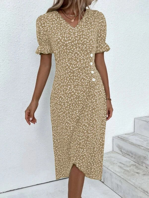 Women's Summer Dress - Lightweight Cotton Casual Dress for Women Ideal for Warm Weather - Available in Various Sizes