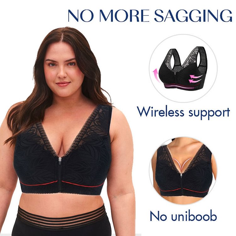 Wireless Front Closure Bra | Breathable, No Underwire & Comfortable for Everyday Wear