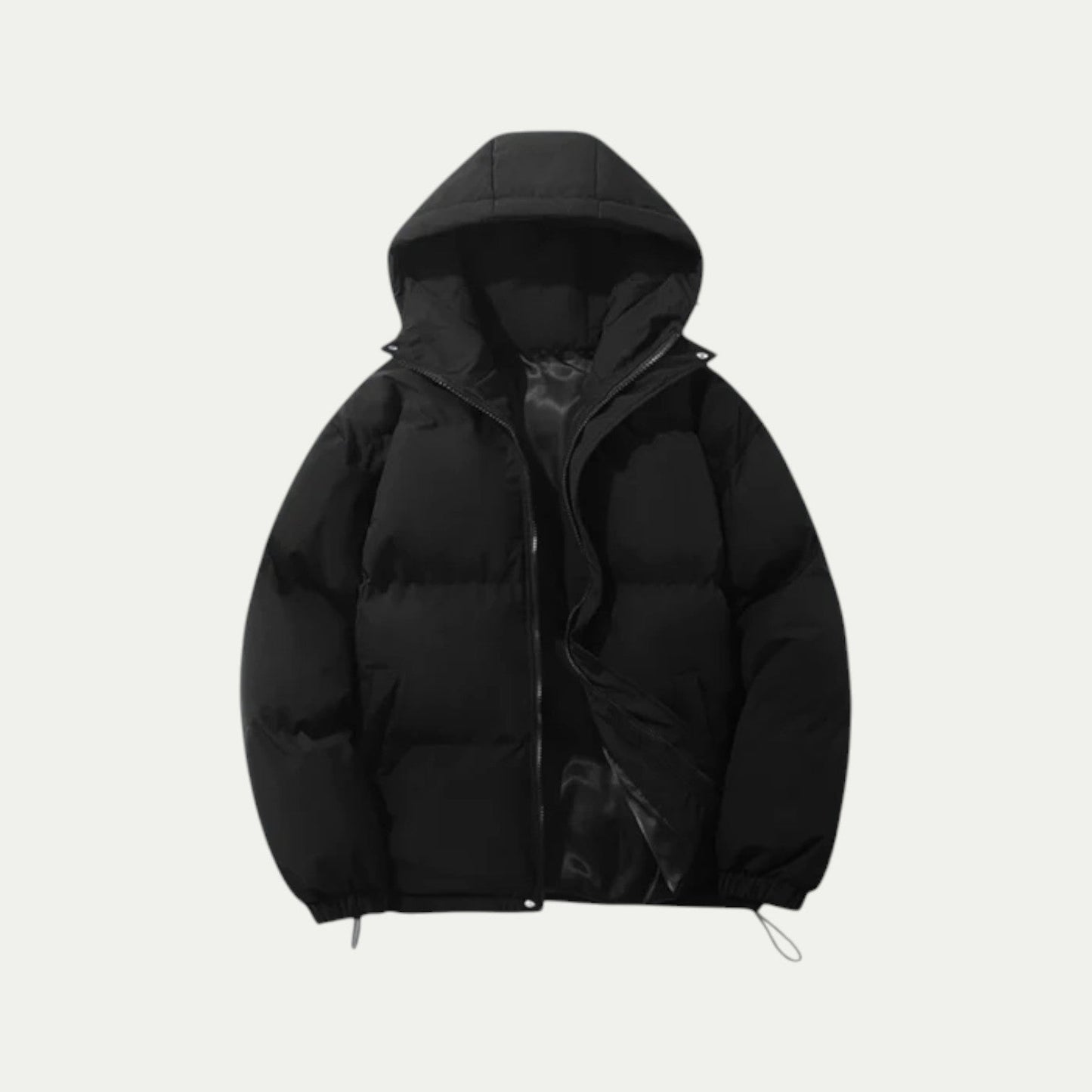 Unisex Waterproof Down Hooded Puffer Winter Parka Jacket