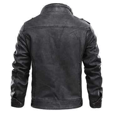 Men’s High-Quality Motorcycle Leather Jacket | Durable, Comfortable & Ideal for Everyday Wear