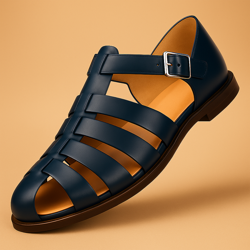 Stylish Leather Sandals for Women, Elegance and Comfortable Fit