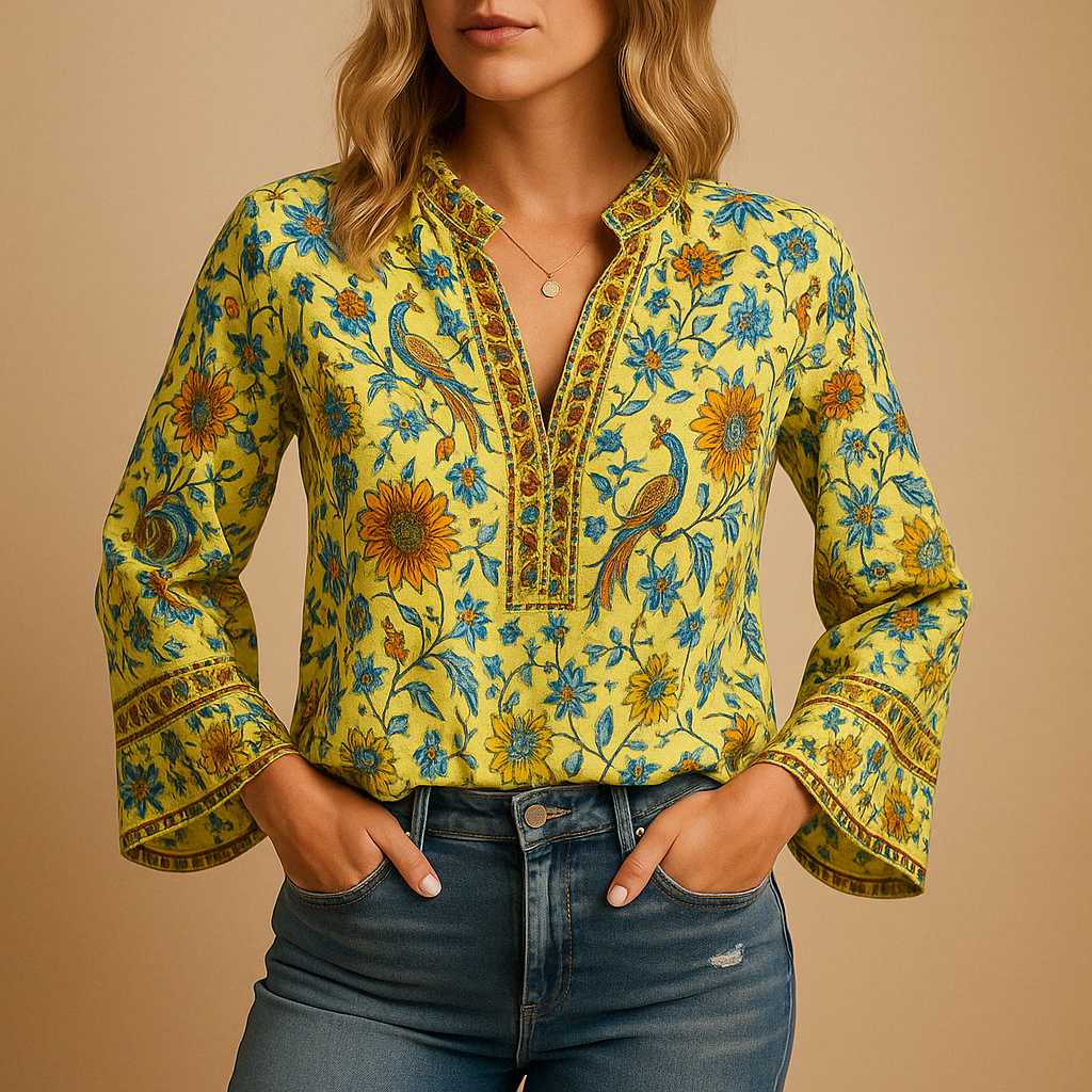 Light Blouse for Women with Flattering Fit - Comfortable and Stylish Top in Various Sizes