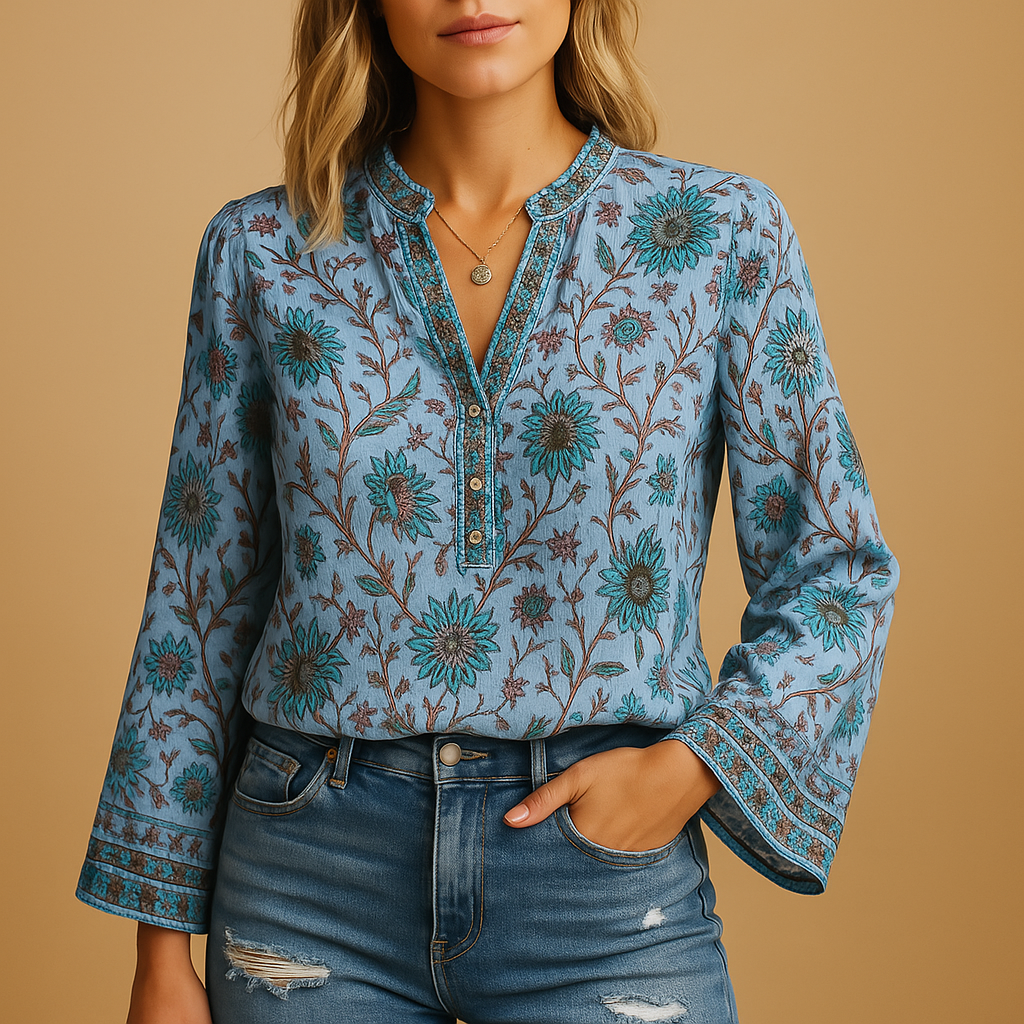 Light Blouse for Women with Flattering Fit - Comfortable and Stylish Top in Various Sizes