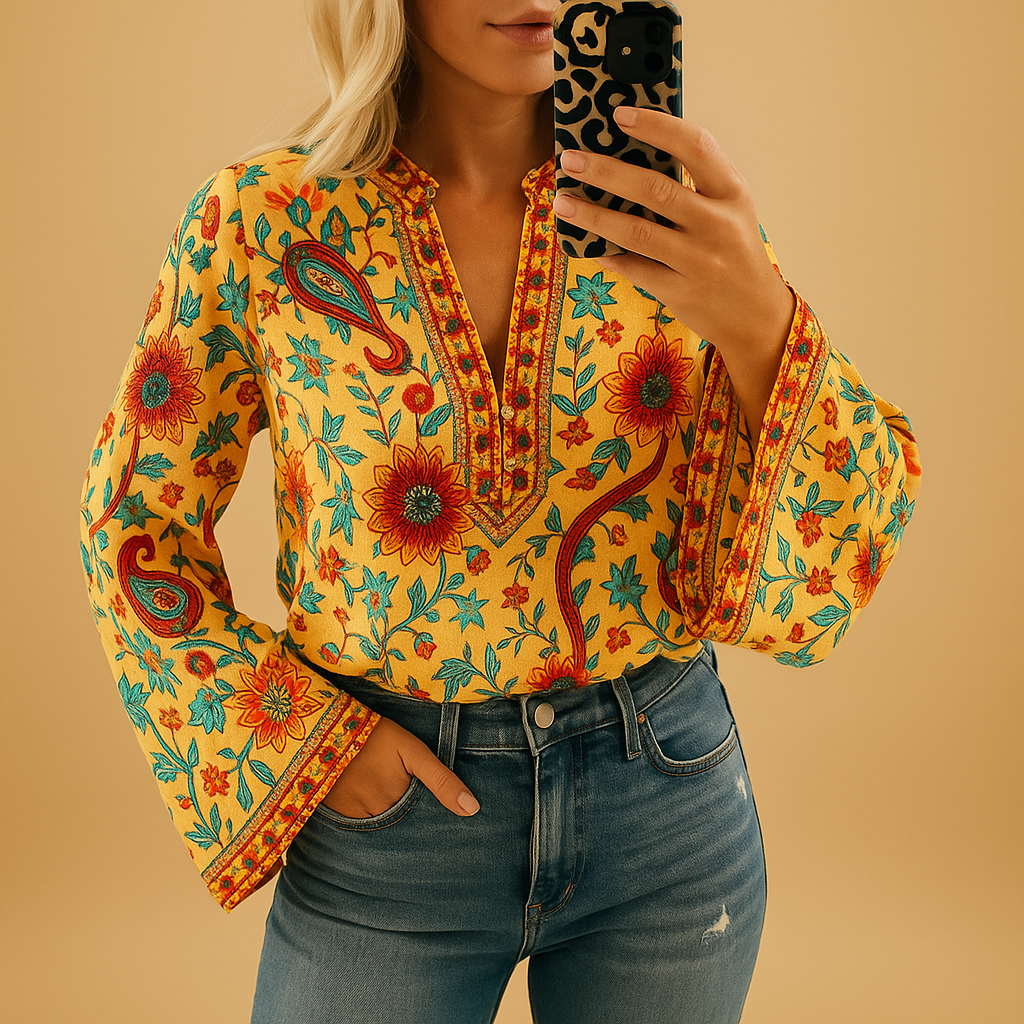 Light Blouse for Women with Flattering Fit - Comfortable and Stylish Top in Various Sizes