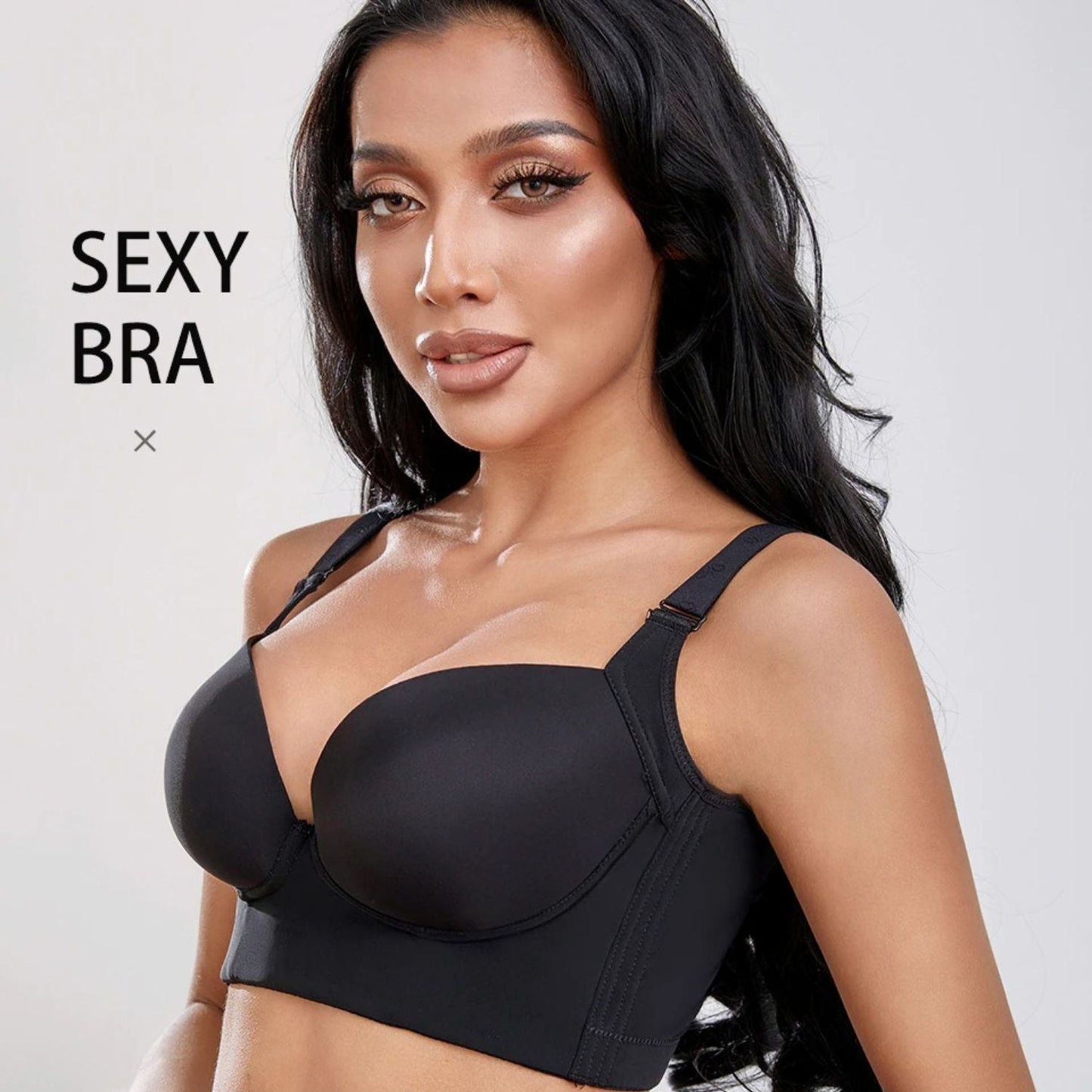 Magic Deep Cut Fat Hiding Bra | Supportive, Wide Band for All-Day Comfort and Confidence